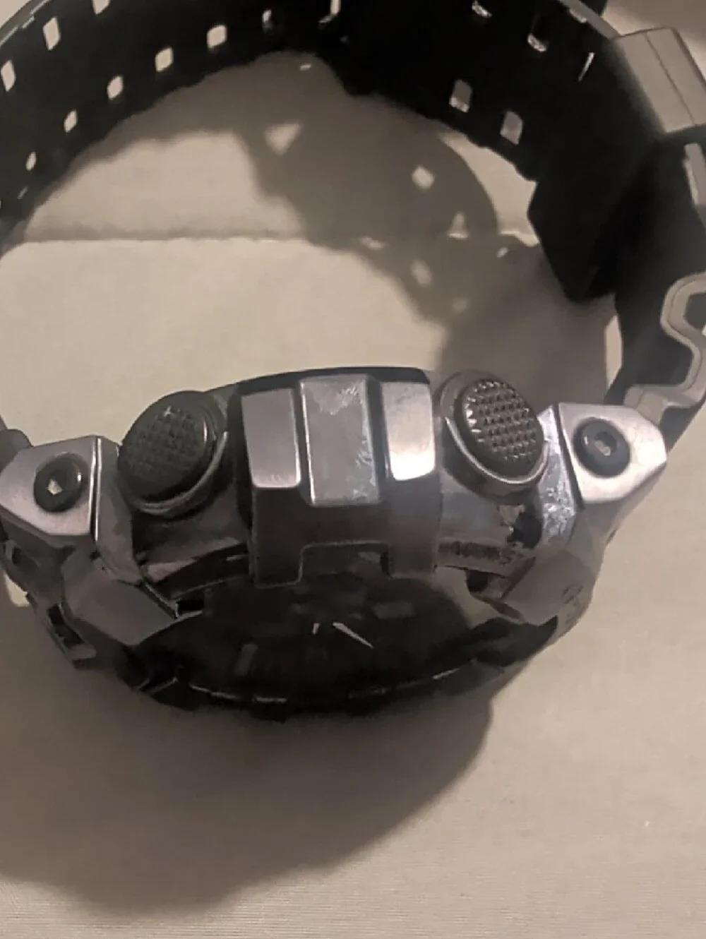 Casio Black and Blue Analog-Digital Watch